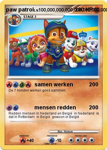 Pokemon paw patrol