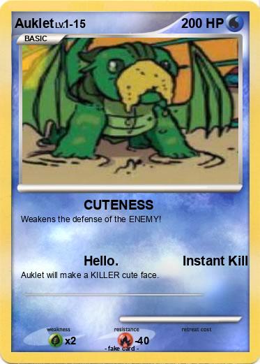 Pokemon Auklet