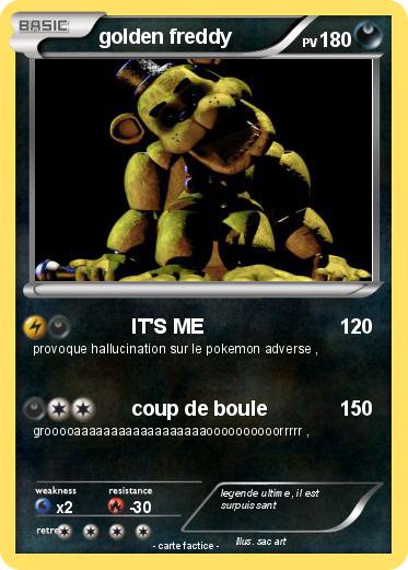 Pokemon golden freddy