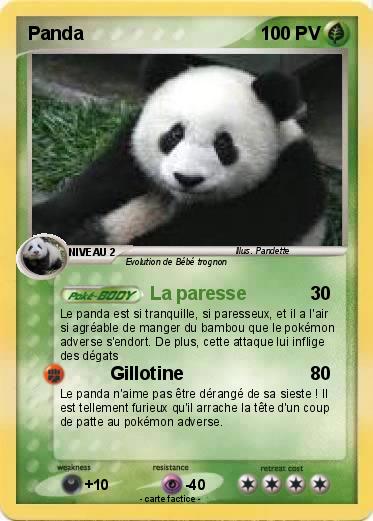 Pokemon Panda