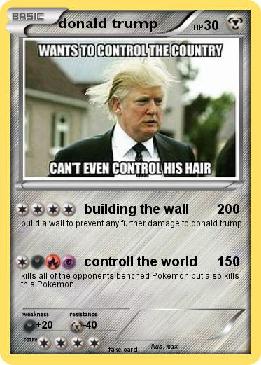 Pokemon donald trump