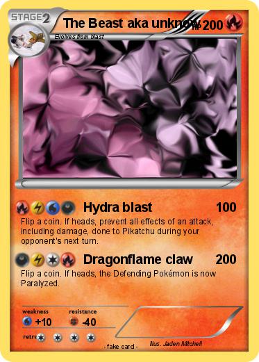 Pokemon The Beast aka unknow