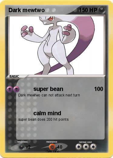 Pokemon Dark mewtwo