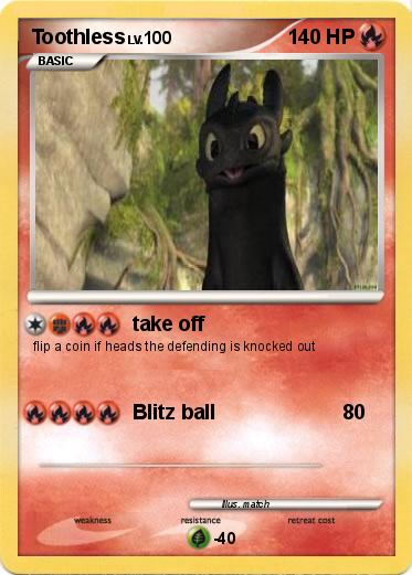 Pokemon Toothless