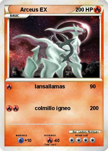 Pokemon Arceus EX