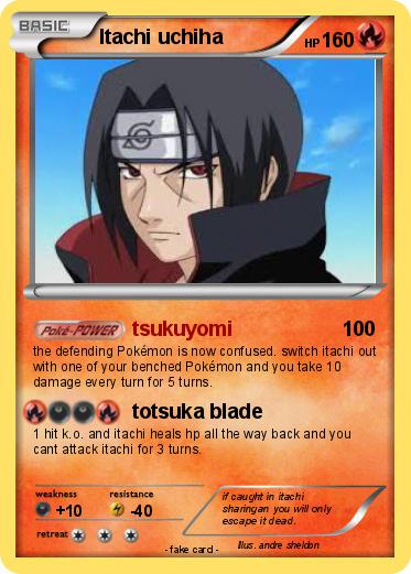 Pokemon Itachi uchiha