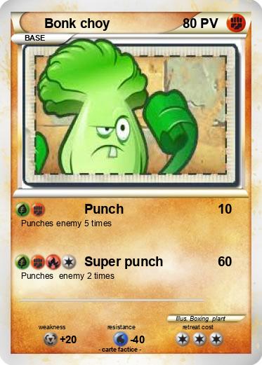 Pokemon Bonk choy