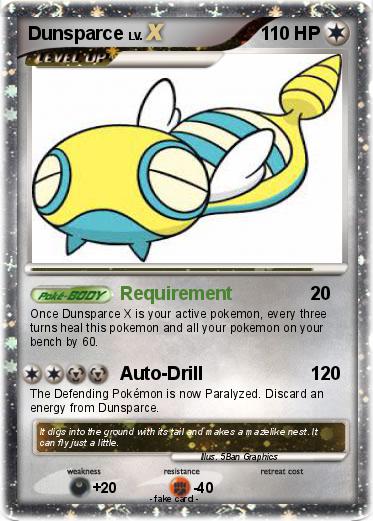 Pokemon Dunsparce