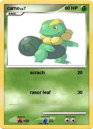 Pokemon carno