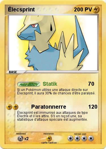 Pokemon Élecsprint