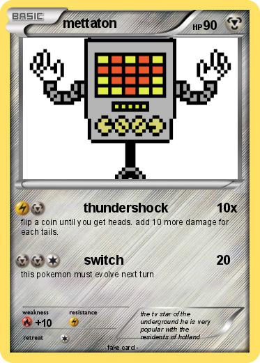 Pokemon mettaton