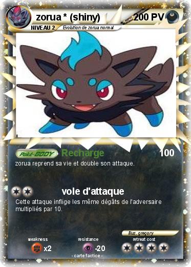 Pokemon zorua * (shiny)