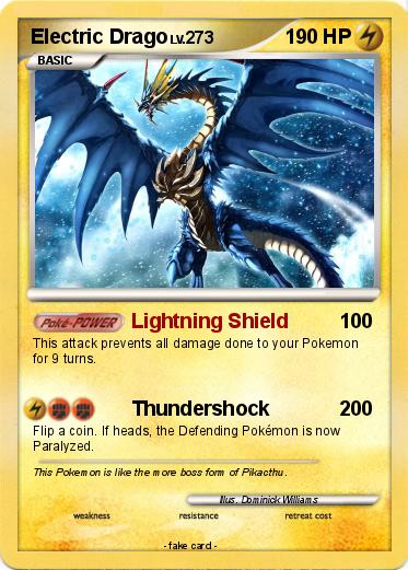 Pokemon Electric Drago
