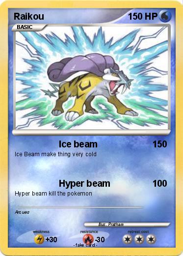 Pokemon Raikou