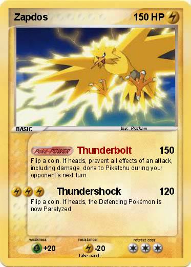 Pokemon Zapdos