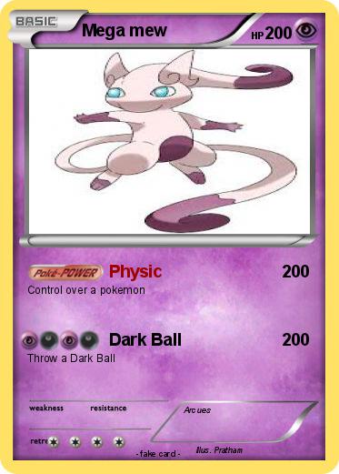 Pokemon Mega mew