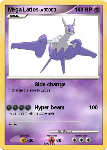 Pokemon Mega Latios