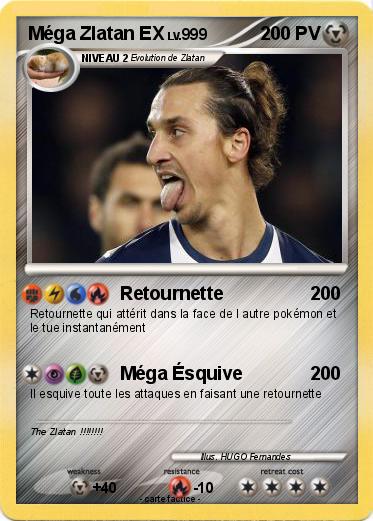 Pokemon Méga Zlatan EX