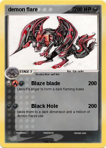 Pokemon demon flare