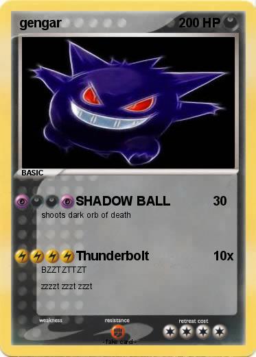 Pokemon gengar