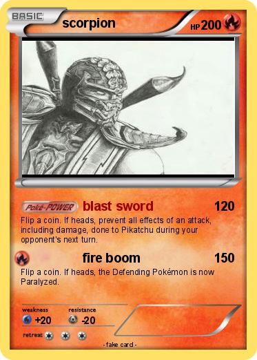 Pokemon scorpion