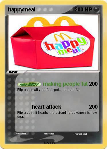 Pokemon happymeal