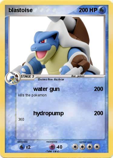Pokemon blastoise