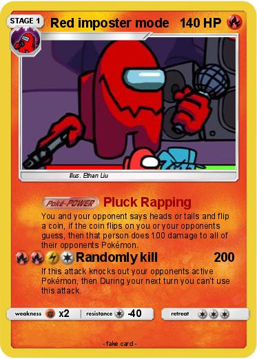 Pokemon Red imposter mode