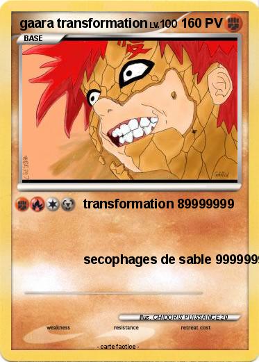 Pokemon gaara transformation