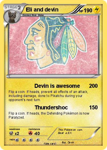 Pokemon Eli and devin