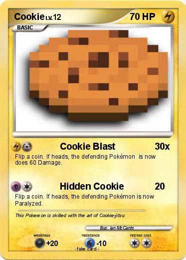 Pokemon Cookie