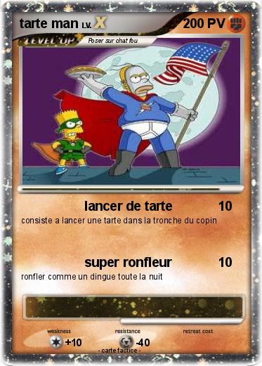 Pokemon tarte man