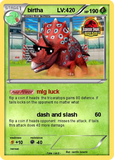 Pokemon birtha         LV:420