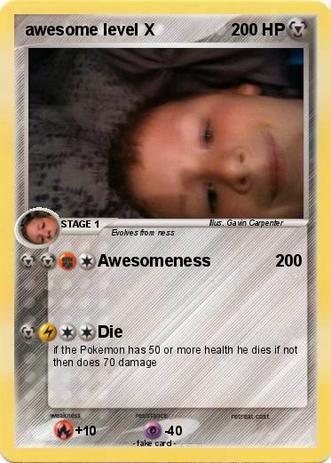 Pokemon awesome level X