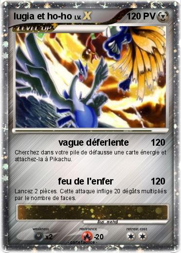 Pokemon lugia et ho-ho
