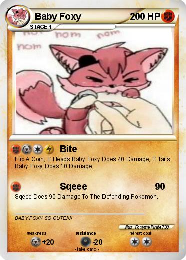 Pokemon Baby Foxy