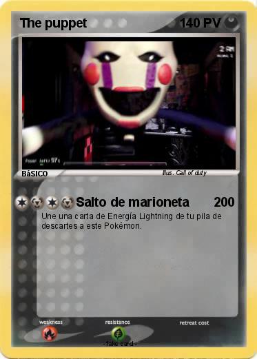 Pokemon The puppet