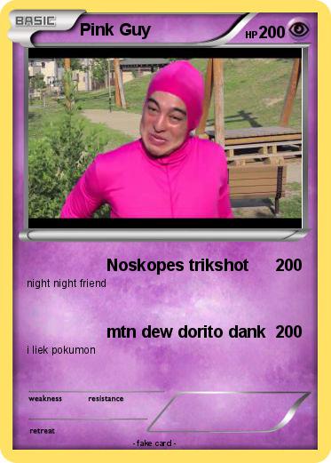 Pokemon Pink Guy