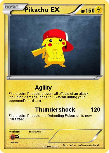Pokemon Pikachu EX