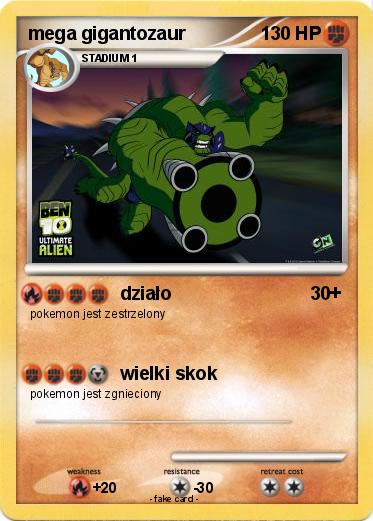 Pokemon mega gigantozaur