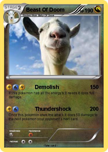 Pokemon Beast Of Doom