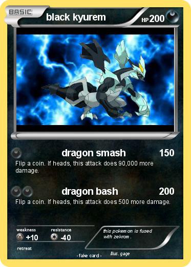 Pokemon black kyurem