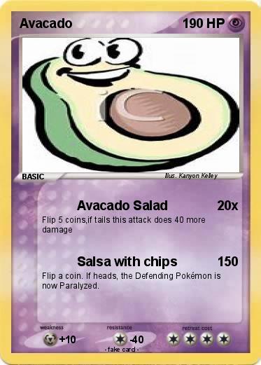 Pokemon Avacado