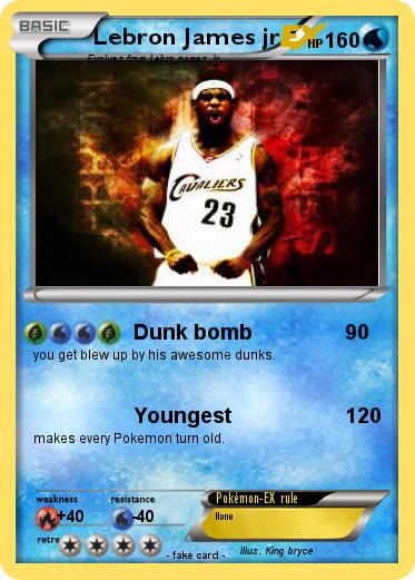 Pokemon Lebron James jr