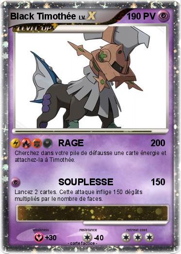 Pokemon Black Timothée