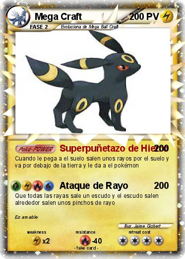 Pokemon Mega Craft