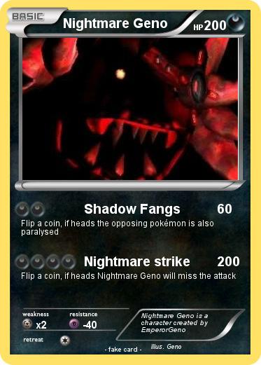 Pokemon Nightmare Geno