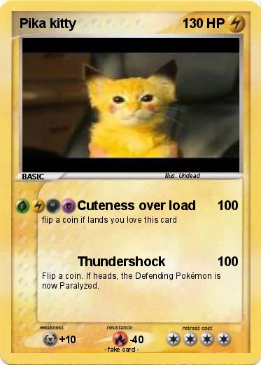 Pokemon Pika kitty