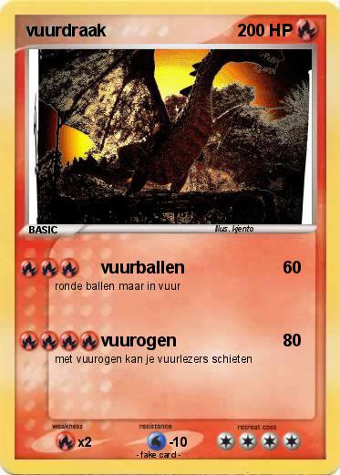 Pokemon vuurdraak