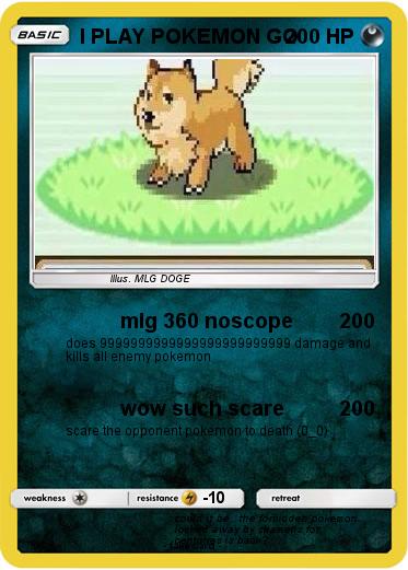 Pokemon I PLAY POKEMON GO